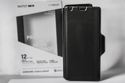 Чехол книжка кожа Samsung Galaxy Note 9 Tech21 Evo Wallet чёрный - фото 4