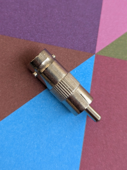 Adapter BNC F   RCA M Q100 2