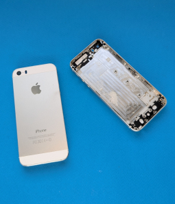 Back Door Apple Iphone 5s C Stock Silver