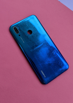 Кришка Huawei P Smart 2019 - aurora blue (C-сток)