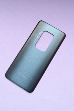 Кришка Motorola One Zoom - сіра (Electric Gray) А-сток оригінал