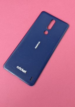 Кришка Nokia 3.1 Plus синя оригінал з розборки (С-сток)