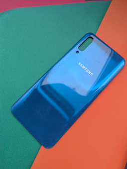 Back Door Samsung Galaxy A50 C Stock Blue