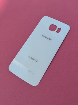 Back Door Samsung Galaxy S6 White B Stock