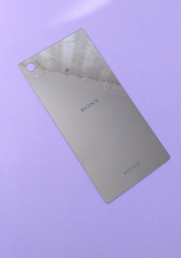 Оригінальна кришка Sony Xperia Z5 Premium з розборки (С-сток) сріблястого кольору