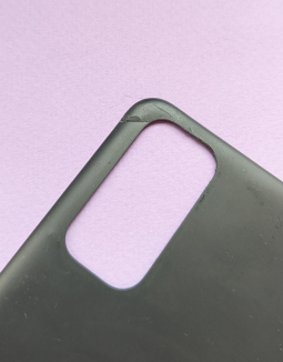 Кришка Xiaomi Redmi Note 11 чорна (C-сток) - фото 2