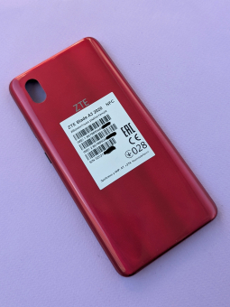 Back Door Zte Blade A3 Red Nfc 1