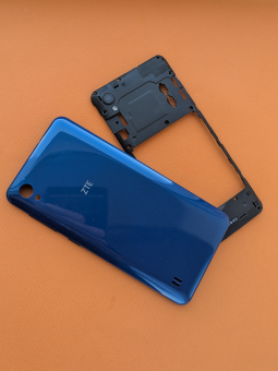 Back Door Zte Blade A5 2019 Blue With Camera Glass