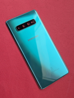 Back Glass Samsung Galaxy S10 Plus Green A Stock 1
