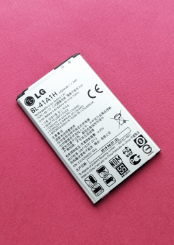 Батарея LG BL-41A1H (S660 / F60 / D390) оригінал сервісна (S++ сток) 100%