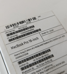 Коробка від MacBook Pro 16-inch A2141 (2019) - фото 2