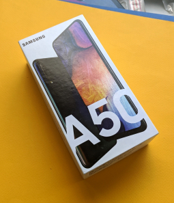 Коробка мобільного телефону Samsung Galaxy A50 (2019) a505