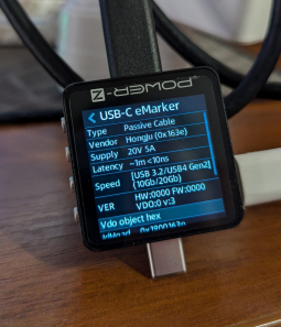 Cable Dell USB Type C To C DP Alt Mode 1m 2