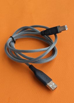 Кабель USB-B - USB Type A (1.2 метри, армовний) Rextor оригінал