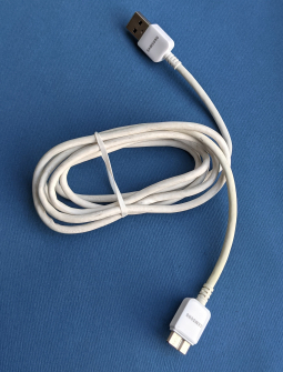 Оригінальний кабель зарядки Samsung Galaxy S5 / Note 3 (21-Pin) з комплекту телефона