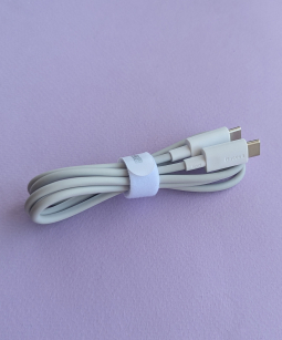 Кабель PD USB Type-C - Type-C 100W (1m, білий) Baseus оригінал