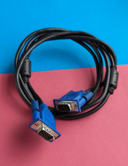Кабель на вивід відеосигналу VGA - VGA (тато-тато) 1.8m