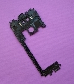 Стекло камеры LG V20 на панели серое - фото 2