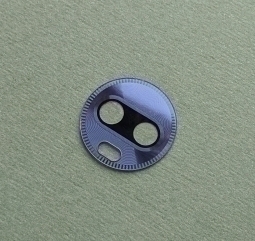 Стекло на камеру Motorola Moto Z3 Play А сток голубое