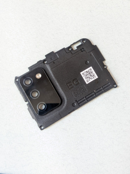 Скло камери в рамці Samsung Galaxy A02s оригінал з розборки