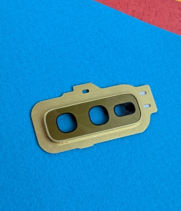 Camera Glass With Frame Samsung Galaxy S10e Yellow