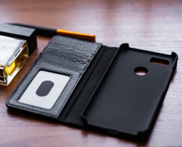 Чехол книжка Google Pixel 3 Case-Mate Wallet Folio кожаный чёрный - фото 6