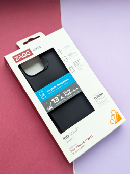 Case Apple Iphone 12 13 Pro Max Zagg Holborn Black