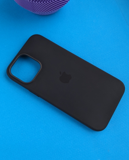 Чохол Apple iPhone 13 Pro Max - силікон чорний - фото 2