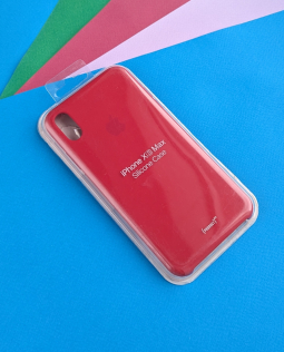 Чохол Apple iPhone XS Max - силікон червоний - фото 3