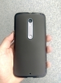 Чохол для Motorola Moto X Style з силікону, чорний