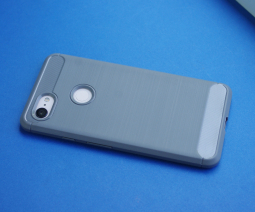 Чехол Google Pixel 3 XL hybrid серый - фото 6