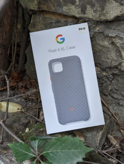 Чохол для Google Pixel 4 XL - Fabric Google Sorta Smoky сірий - фото 3