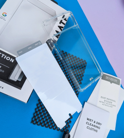 Чохол + захисна плівка для Google Pixel 6 від Case-Mate Tough прозорий - фото 4