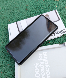 Чохол для Google Pixel 6 Pro - Verizon Slim Sustainable Series сірий з чорним кантом - фото 2