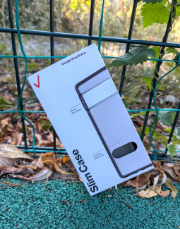 Чохол для Google Pixel 6 Pro - Verizon Slim Sustainable Series сірий з чорним кантом - фото 3