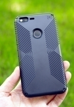 Чехол Google Pixel XL Speck Presidio Grip чёрный - фото 3