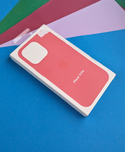 Чохол Apple iPhone 13 Pro - силікон рожевий помело - фото 3