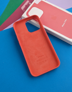 Чохол Apple iPhone 13 Pro - силікон рожевий помело - фото 2
