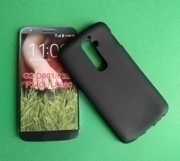 Чехол LG G2 чёрный матовый - фото 2