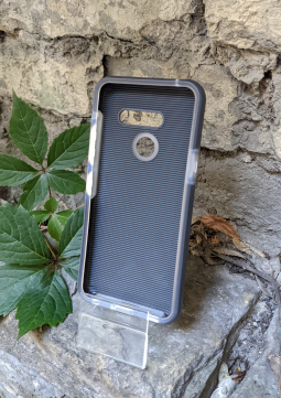 Чохол LG G8 ThinQ - Incipio Aerolite Series сірий з прозорим - фото 2