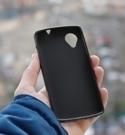 Чехол LG Google Nexus 5 чёрный - изображение 2