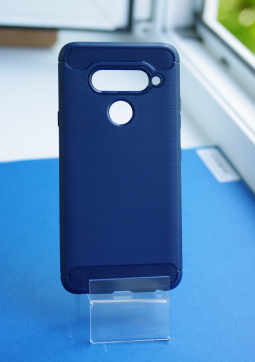 Чохол LG V40 гібридний синій