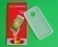 Чехол Motorola Moto E4 Plus белый