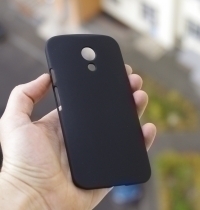 Чехол Motorola Moto G2 hard shell черный - изображение 2