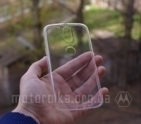 Чехол Motorola Moto G4 прозрачный - изображение 2