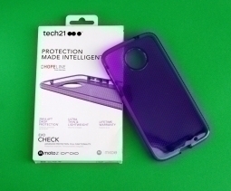 Чехол Motorola Moto Z Tech21 фиолетовый - изображение 3