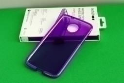 Чехол Motorola Moto Z Tech21 фиолетовый - изображение 2