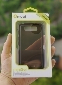 Чохол для Motorola Droid Mini Muvit, силіконовий, чорний