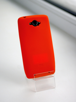 Чохол для Motorola Droid Turbo 1, оранжевий, силіконовий