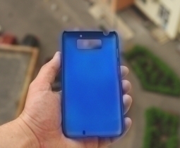 Чехол Motorola Droid Ultra Muvit синий - изображение 3